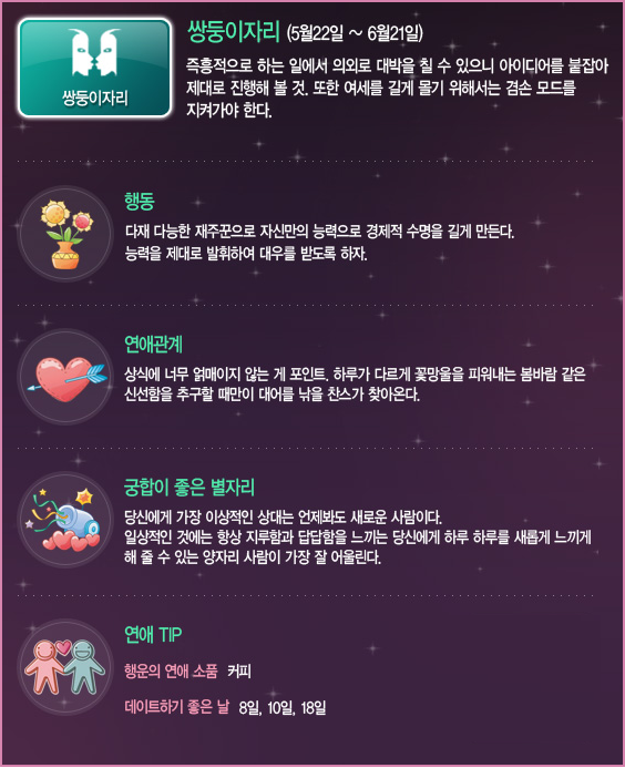 쌍둥이자리